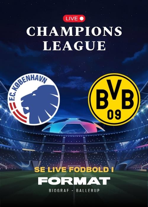 Champions League: FCK - BORUSSIA DORTMUND