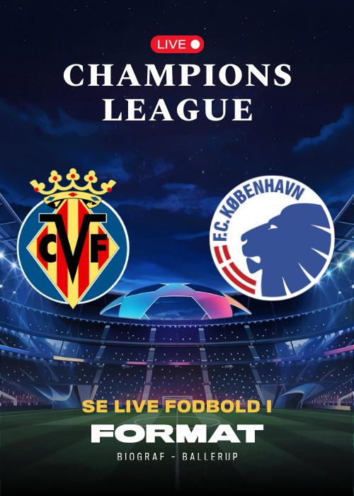 Champions League: VILLAREAL - FCK