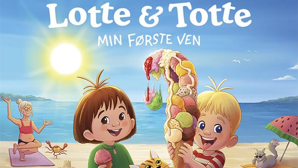 Lotte & Totte - Min første ven - Med Ballerup Bibliotek